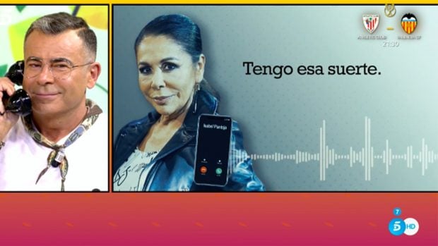 Isabel Pantoja ha hablado con 'S&aacute;lvame'./Telecinco
