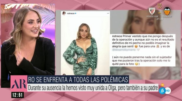 Roc&iacute;o Flores en 'El Programa de Ana Rosa' / Telecinco