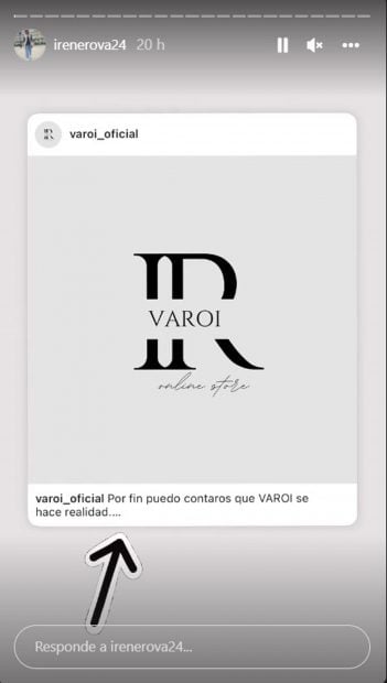 Storie de Irene Rosales / Instagram