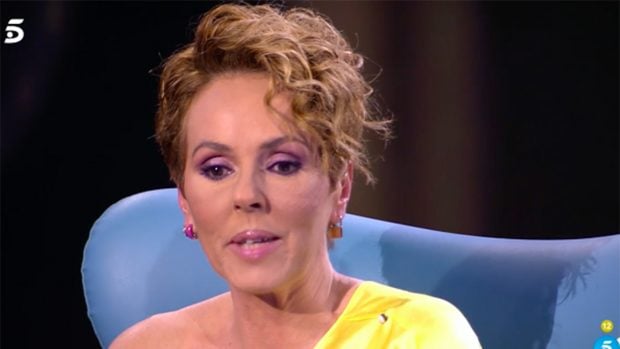 Roc&iacute;o Carrasco en el plat&oacute;./Telecinco