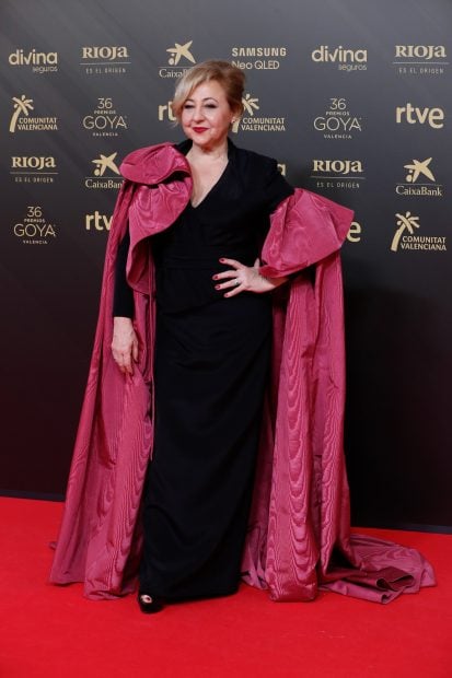 Carmen Machi en el photocall de los Goya 2022 / Gtres