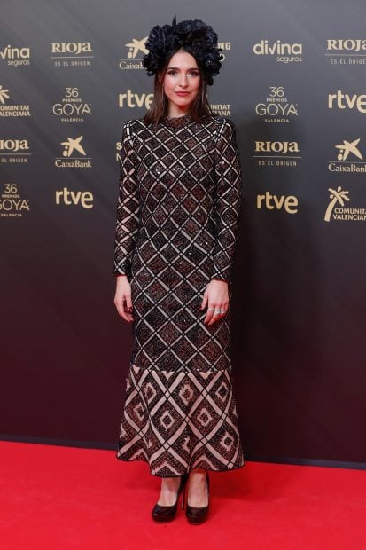 Cristina Brondo en el photocall de los Goya 2022 / Gtres