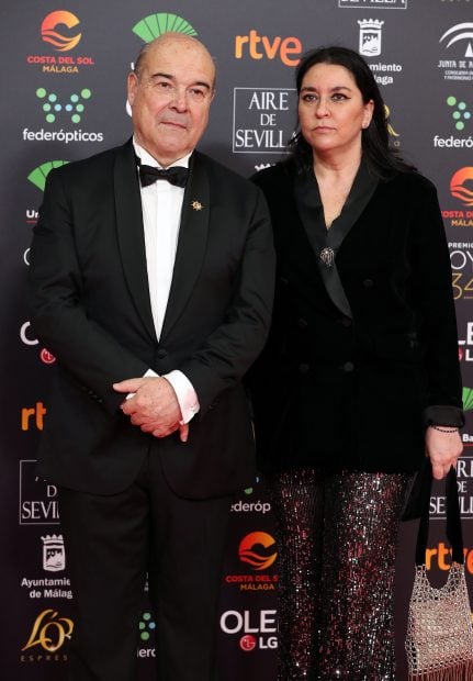Antonio Resines y Ana Pérez-Lorente en un photocall / Gtres