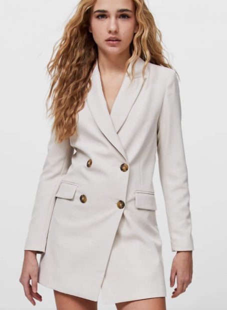 Americana vestido Stradivarius