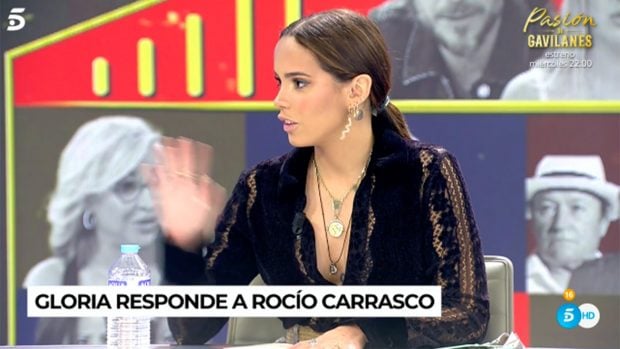 Gloria Camila responde a Roc&iacute;o Carrasco./Telecinco