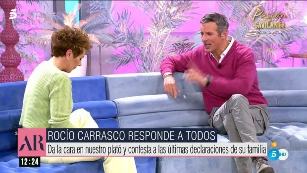 Roc&iacute;o Carrasco y Joaqu&iacute;n Prat / Telecinco