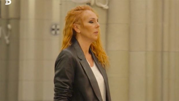 Roc&iacute;o Carrasco en 'Licencia para hablar'./Telecinco