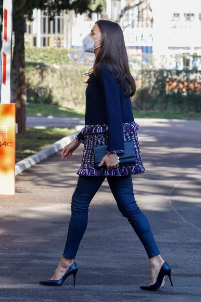 La Reina Letizia andando / Gtres