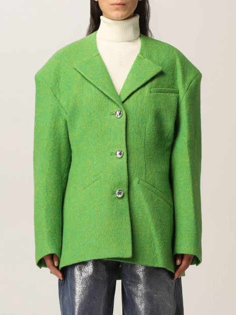 Blazer verde / Ganni