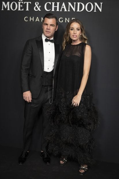Fonsi Nieto y Marta Castro, en un evento./Gtres