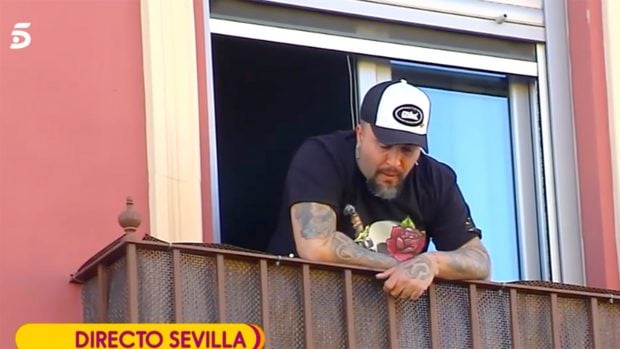 Kiko Rivera en Sevilla./Telecinco