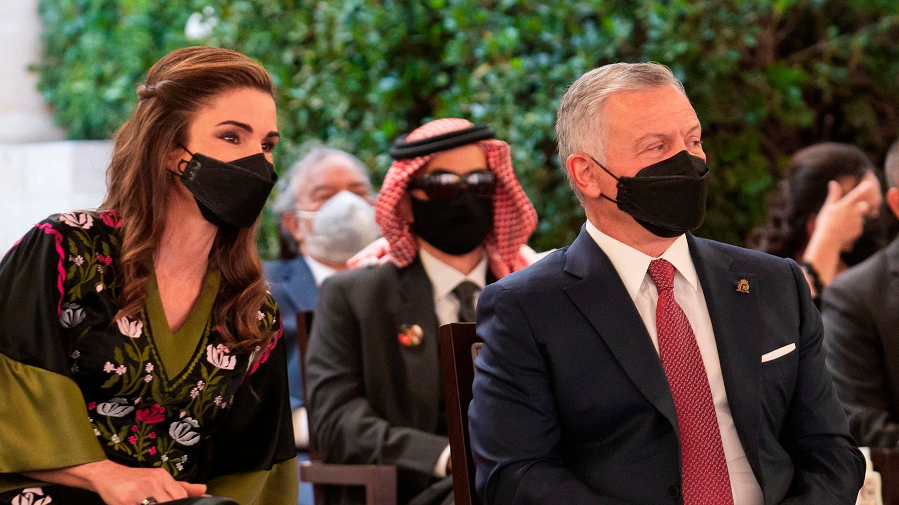 Los Reyes de Jordania. / Gtres