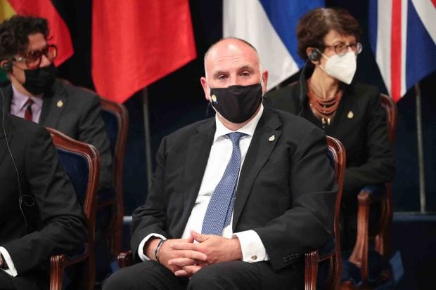 El chef Jos&eacute; Andr&eacute;s con mascarilla / Gtres