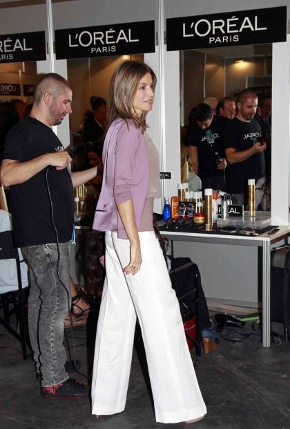 Letizia en la Fashion Week de 2010 / Gtres