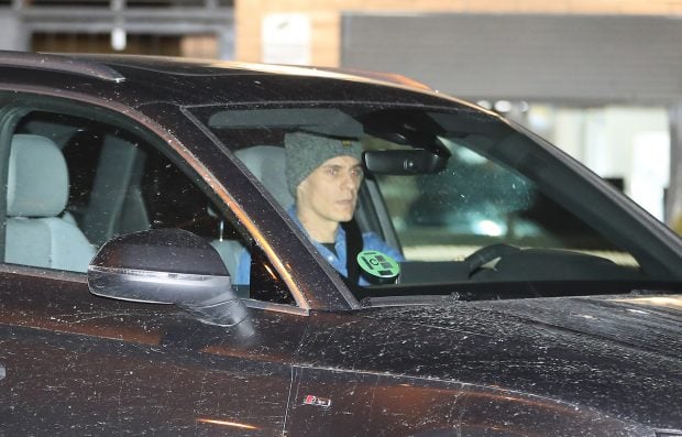 Christian G&aacute;lvez en el coche / Gtres