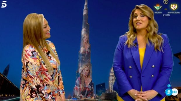 Bel&eacute;n Esteban reaparece en televisi&oacute;n./Telecinco
