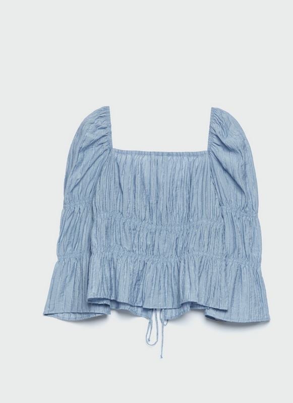 La blusa de Stradivarius al m&aacute;s estilo 'La Casa de la Pradera'