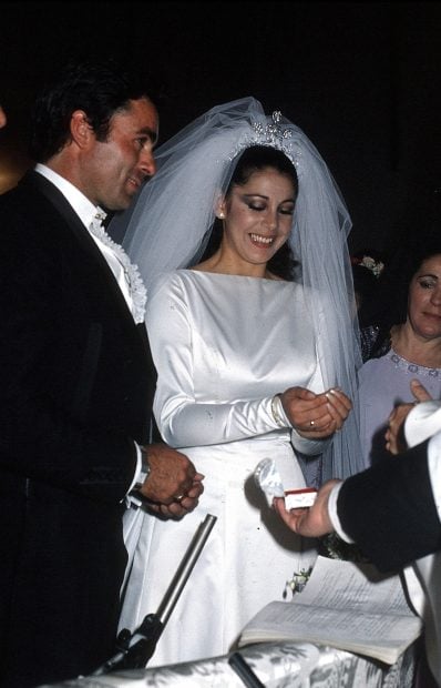 Isabel Pantoja y Paquirri el d&iacute;a de su enlace en 1983./Gters