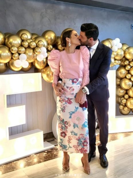Paula Echevarr&iacute;a y Miguel Torres / Instagram