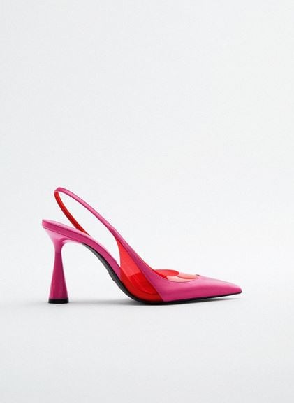 El rosa y el rojo s&iacute; son combinables: Zara tiene los taconazos para romper las reglas