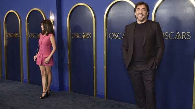 Javier Bard&eacute;m y Pen&eacute;lope Cruz en el photocall./Gtres