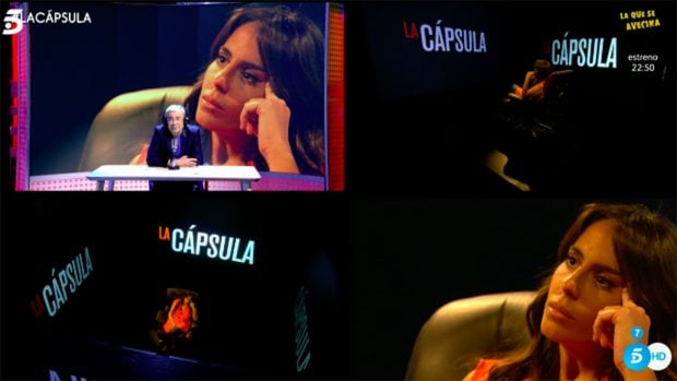 Anabel Pantoja en 'La C&aacute;psula' de 'S&aacute;lvame'./Telecinco
