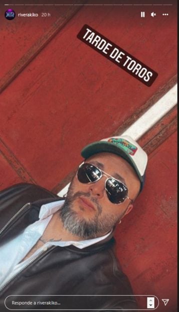 Kiko Rivera en un storie / Instagram