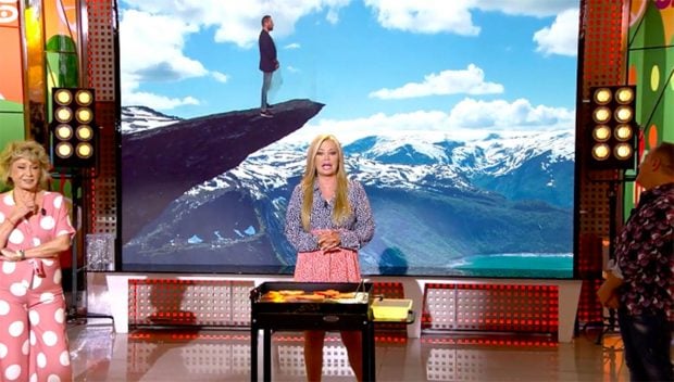 Bel&eacute;n Esteban como presentadora./Telecinco