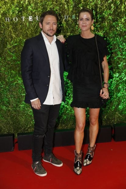 Amelia Bono y Manuel Martos, posando en un evento./Gtres