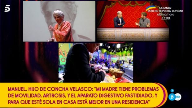 Manuel Velasco y Jorge Javier V&aacute;zquez en 'S&aacute;lvame'./Telecinco