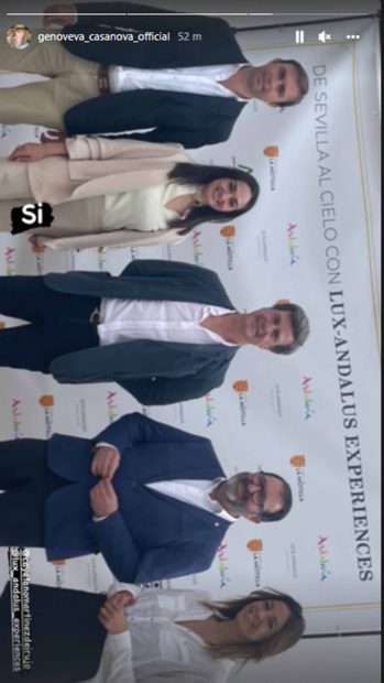 Storie de Genoveva Casanova / Instagram