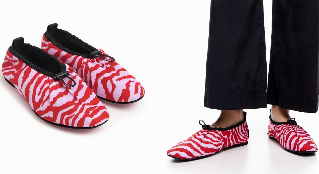 Bimba y Lola se suma a la moda de las bailarinas con estos exc&eacute;ntricos zapatos
