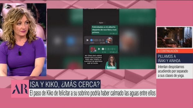 Sandra Aladro en 'El Programa de Ana Rosa' / Telecinco