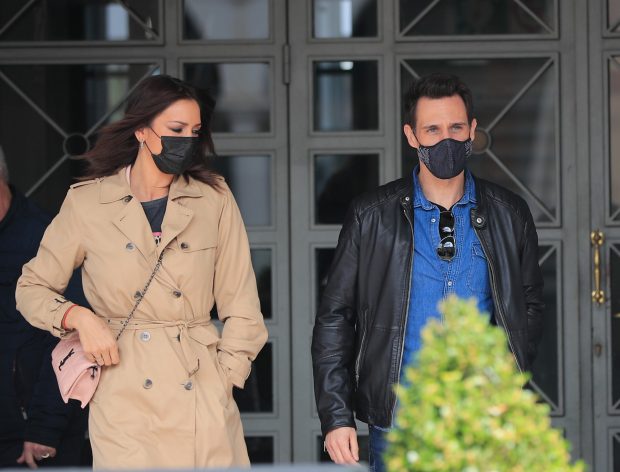 Christian G&aacute;lvez y Patricia Pardo paseando / Gtres