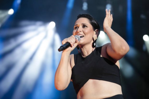 Rosa L&oacute;pez en un concierto / Gtres