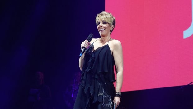 Roc&iacute;o Carrasco durante el evento 'Mujeres Cantan a Rocio Jurado' en Madrid el martes 8 de marzo de 2022./Gtres