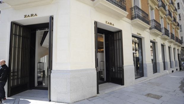 Establecimiento de una tienda de Zara en Madrid./Gtres