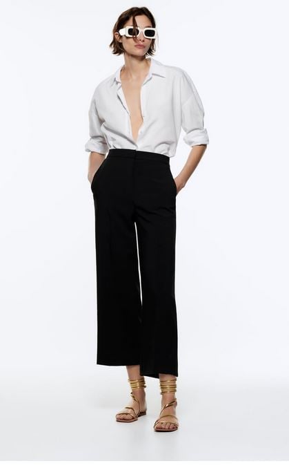 Zara vende por menos de 10 euros los pantalones m&aacute;s c&oacute;modos y elegantes para ir al trabajo