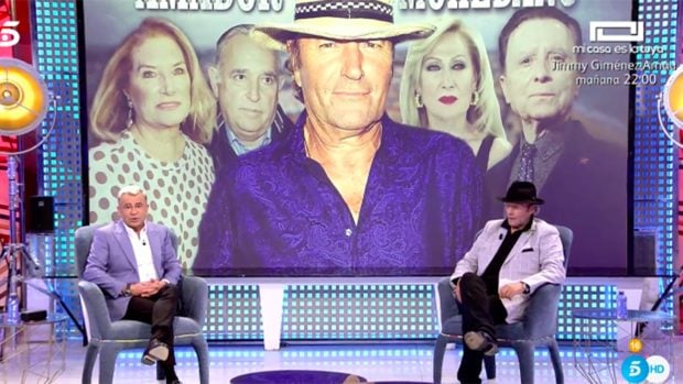 Jorge Javier V&aacute;zquez y Amador Mohedano./Telecinco