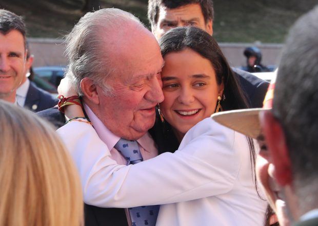 Victoria Federica y Don Juan Carlos / Gtres