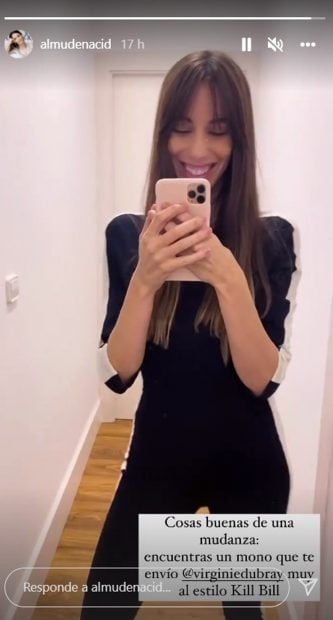 Almudena Cid de mudanza / Instagram