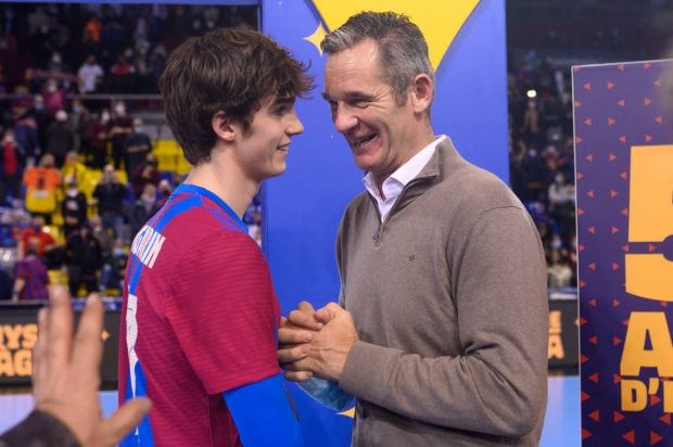 I&ntilde;aki Urdangarin con su hijo Pablo / Gtres