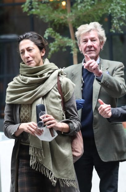 Ernesto de Hannover y su novia Claudia Stilianopoulos en Madrid./Gtres