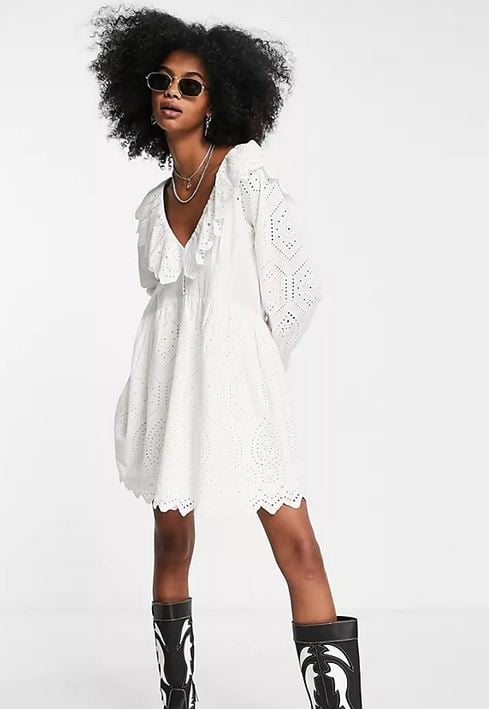 El vestido blanco m&aacute;s deseado de Asos para primavera