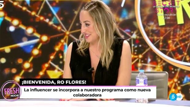 Roc&iacute;o Flores en el plat&oacute;./Telecinco