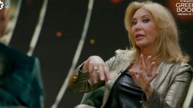 Norma Duval en el plato./Telemadrid