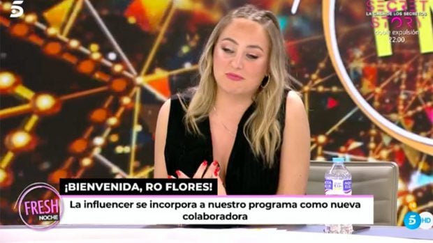 Roc&iacute;o Flores, nueva colaboradora de 'Ya son las 8'./Telecinco