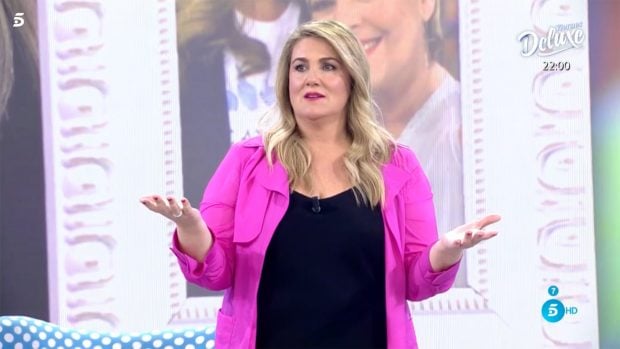 Carlota Corredera en 'S&aacute;lvame' / Telecinco