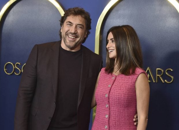 Pen&eacute;lope Cruz y Javier Bardem en una reuni&oacute;n de nominados de los Premios Oscar / Gtres