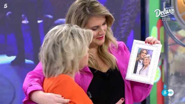 Carlota Corredera y Terelu Campos en 'S&aacute;lvame' / Telecinco